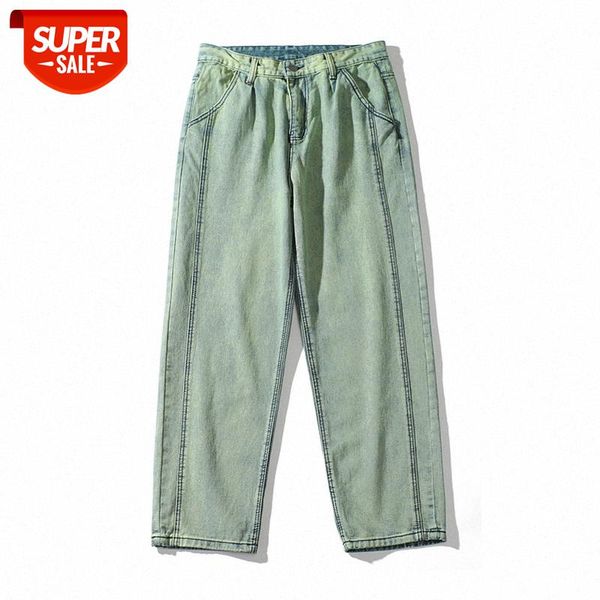 hip hop washed water fried green jeans men's street retro distressed three-dimensional tailored straight casual pants #zh5k, Blue
hip hop washed water fried green jeans men's street retro distressed three-dimensional tailored straight casual pants #zh5k, Blue