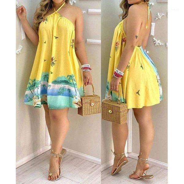 casual dresses 2021 halter dress with suspenders summer fashion backless sleeveless mini, Black;gray
casual dresses 2021 halter dress with suspenders summer fashion backless sleeveless mini, Black;gray