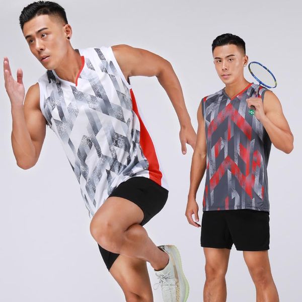 running sets print sportsuit men badminton t shirts shorts quick dry fitness table tennis pong basketball, Black;blue
running sets print sportsuit men badminton t shirts shorts quick dry fitness table tennis pong basketball, Black;blue
