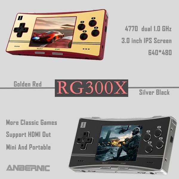 portable game players anbernic classic retro video handheld console open sourse system 3.5 inch ips screen pocket player 5000 games
portable game players anbernic classic retro video handheld console open sourse system 3.5 inch ips screen pocket player 5000 games