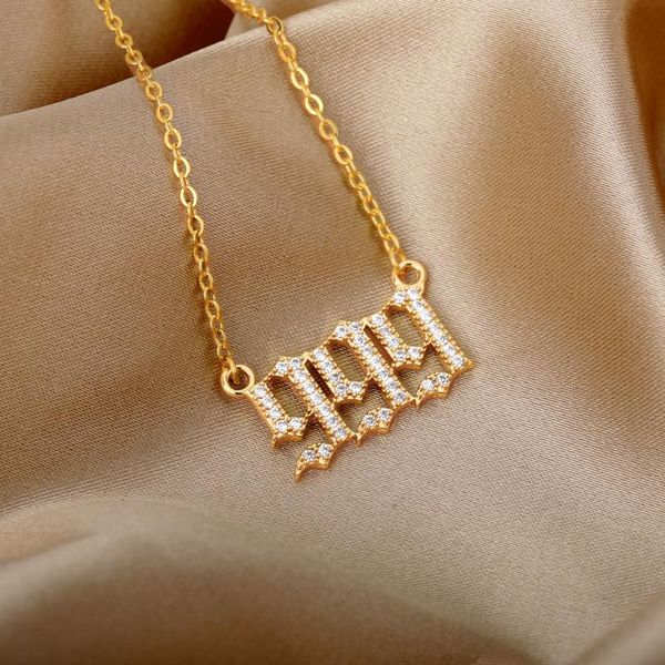 pendant necklaces 777 888 999 444 angel number for women stainless steel cubic zirconia necklace female lucky zircon jewelry gift colar, Silver
pendant necklaces 777 888 999 444 angel number for women stainless steel cubic zirconia necklace female lucky zircon jewelry gift colar, Silver