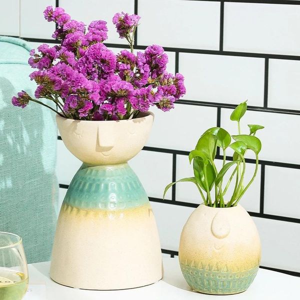 vases nordic ceramic vase home european ornaments living room hydroponic flower arrangement bottle face decoration art
vases nordic ceramic vase home european ornaments living room hydroponic flower arrangement bottle face decoration art