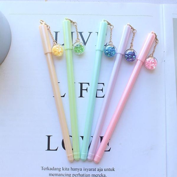 gel pens 36pcs kawaii pen creative luminous glass ball pendant for school office supplies korean stationary cute kids
gel pens 36pcs kawaii pen creative luminous glass ball pendant for school office supplies korean stationary cute kids