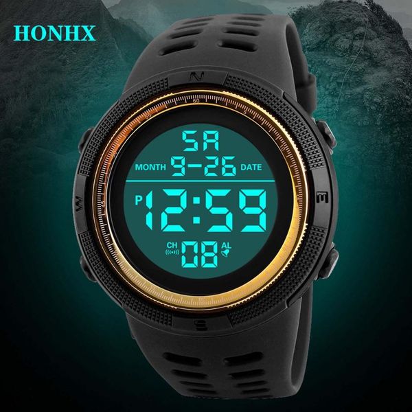 wristwatches honhx luxury mens digital led watch date sport men outdoor electronic minimalist fashion thin watches top, Slivery;brown
wristwatches honhx luxury mens digital led watch date sport men outdoor electronic minimalist fashion thin watches top, Slivery;brown