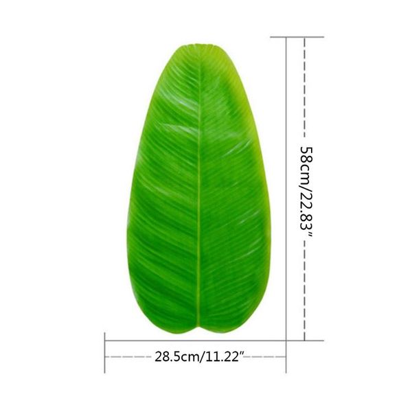 mats & pads large artificial banana leaves, faux tropical leaves for hawaiian luau party jun
mats & pads large artificial banana leaves, faux tropical leaves for hawaiian luau party jun