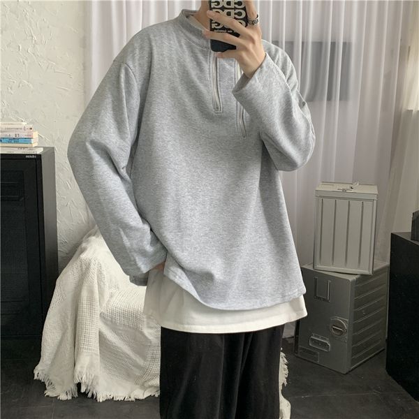 mens sweater spring and autumn pullover couple sweater men's fashion brand ins korean loose long sleeve bf style jacket trend, Black
mens sweater spring and autumn pullover couple sweater men's fashion brand ins korean loose long sleeve bf style jacket trend, Black
