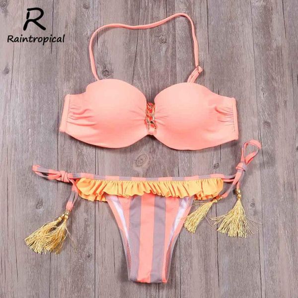 women's swimwear raintropical women brazilian bikini set low waist swimsuit push up plus size print summer bathing suits, White;black
women's swimwear raintropical women brazilian bikini set low waist swimsuit push up plus size print summer bathing suits, White;black