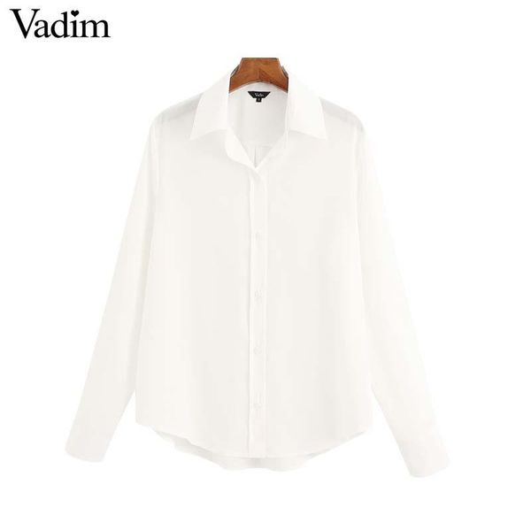 vadim women chic loose black white blouse long sleeve office wear solid shirt female casual stylish chic blusas lb781
vadim women chic loose black white blouse long sleeve office wear solid shirt female casual stylish chic blusas lb781