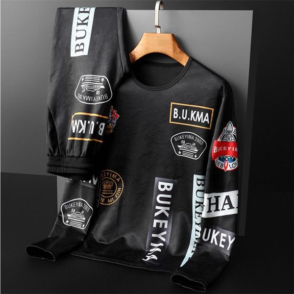 elastic space cotton men tracksuits 2021 new personality letters printing design 2pc jacket+pants sets 89lo, White;black
elastic space cotton men tracksuits 2021 new personality letters printing design 2pc jacket+pants sets 89lo, White;black