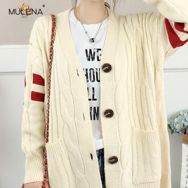 women's sweaters mulena chic loose single breasted women cardigans kintted coat v neck full sleeves pockets female autumn, White;black
women's sweaters mulena chic loose single breasted women cardigans kintted coat v neck full sleeves pockets female autumn, White;black