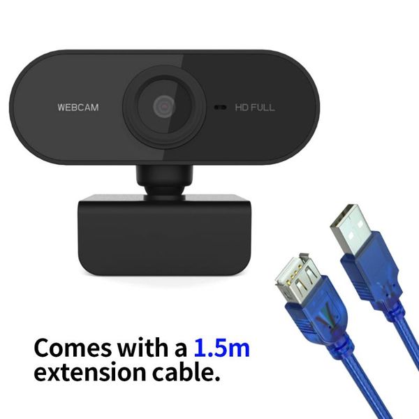 webcams 1080p 2mp hd usb webcam 30fps camera noise-reduction microphone web cam with extension cable for pc lapdesktop
webcams 1080p 2mp hd usb webcam 30fps camera noise-reduction microphone web cam with extension cable for pc lapdesktop