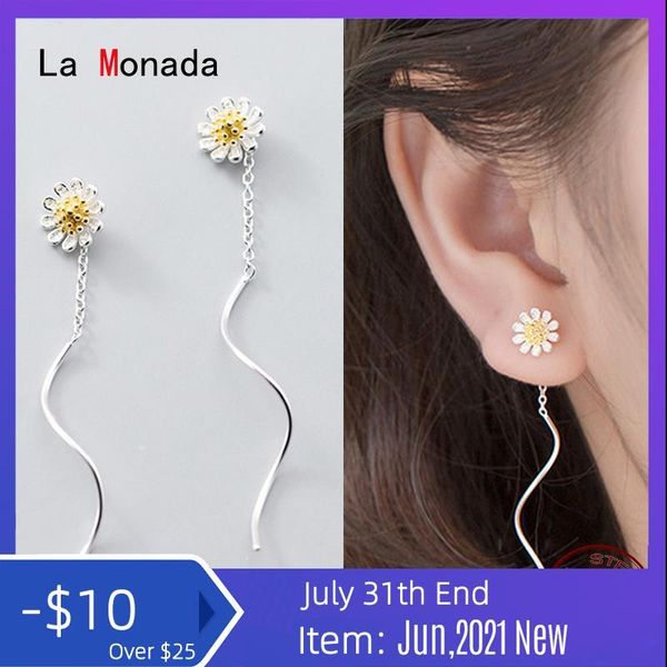 dangle & chandelier la monada hanging earrings for women silver 925 daisy woman korean drop minimalist female jewelry wave
dangle & chandelier la monada hanging earrings for women silver 925 daisy woman korean drop minimalist female jewelry wave