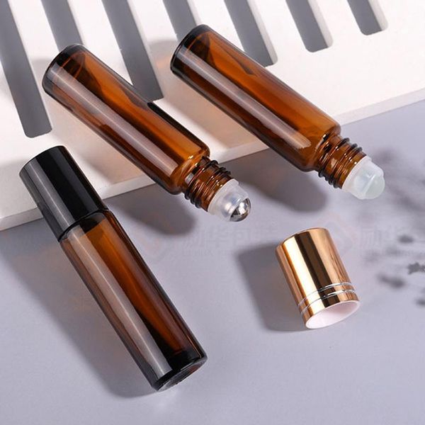 storage bottles & jars 50pcs 10ml amber glass roll on bottle empty vials with stainless steel metal roller ball for essential oils perfume a
storage bottles & jars 50pcs 10ml amber glass roll on bottle empty vials with stainless steel metal roller ball for essential oils perfume a