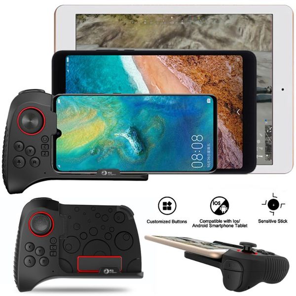 mobile game controller wireless bluetooth gamepad with trigger+thumbsticks for phone tablets(4"-10") for android4.0+/11.0+
mobile game controller wireless bluetooth gamepad with trigger+thumbsticks for phone tablets(4"-10") for android4.0+/11.0+