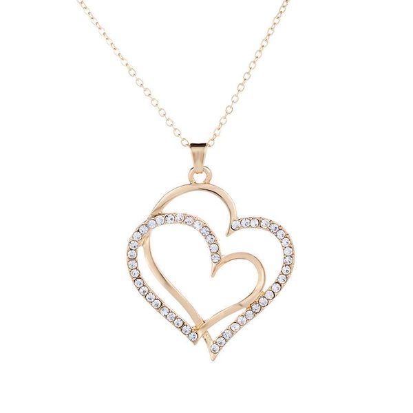 lover heart crystal pendant female choker necklace steampunk gold chain necklace collier couple jewelry accessories gift, Silver
lover heart crystal pendant female choker necklace steampunk gold chain necklace collier couple jewelry accessories gift, Silver