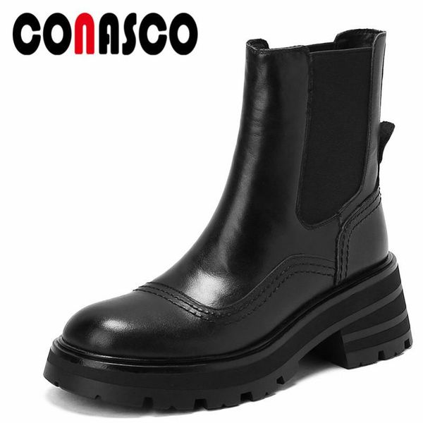 boots conasco concise women ankle autumn winter warm genuine leather causal prom office lady shoes high heels woman, Black
boots conasco concise women ankle autumn winter warm genuine leather causal prom office lady shoes high heels woman, Black