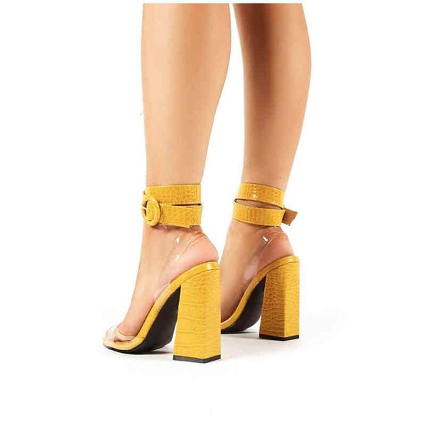 dress shoes peep toe pvc transparent sandals gladiator yellow snake pattern thick heel women's buckle high heels ladies 6vj3, Black
dress shoes peep toe pvc transparent sandals gladiator yellow snake pattern thick heel women's buckle high heels ladies 6vj3, Black