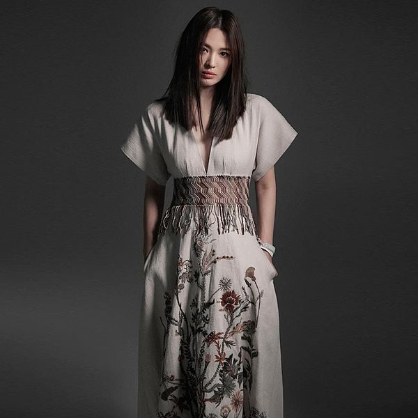long dress designer 2021 new women's vintage elegant gentlewoman v-neck print stitching party dresses p1j1, Black;gray
long dress designer 2021 new women's vintage elegant gentlewoman v-neck print stitching party dresses p1j1, Black;gray