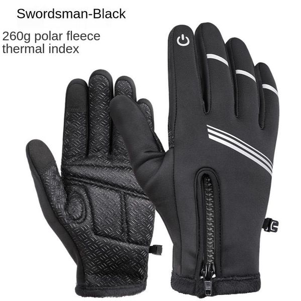 cycling gloves waterproof mtb warm touch screen full finger winter zipper windproof outdoor ski glove bicycle accessories, Black
cycling gloves waterproof mtb warm touch screen full finger winter zipper windproof outdoor ski glove bicycle accessories, Black