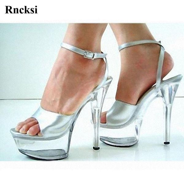 sandals rncksi silver women wedding party straps spring dress 15 cm high heels platform pole dance, Black
sandals rncksi silver women wedding party straps spring dress 15 cm high heels platform pole dance, Black