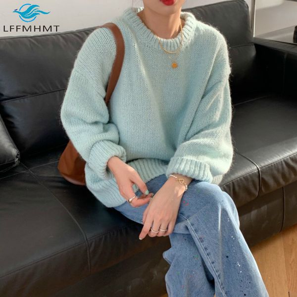 2021 new japan style casual sweater winter solid color ulzzang lazy pullover vintage warm thick knitwear women clothing hncn, White;black
2021 new japan style casual sweater winter solid color ulzzang lazy pullover vintage warm thick knitwear women clothing hncn, White;black