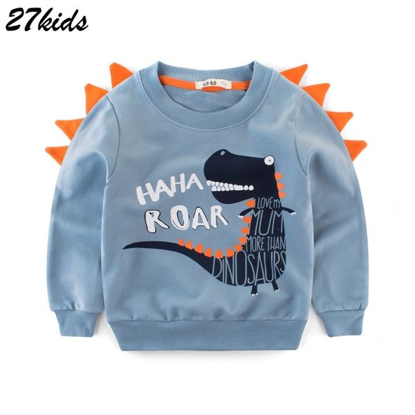 27kids 2-9years cartoon dinosaur children boys sweater spring autumn new bahy kids boys girls clothes chid boys t shirts 210306, Blue
27kids 2-9years cartoon dinosaur children boys sweater spring autumn new bahy kids boys girls clothes chid boys t shirts 210306, Blue