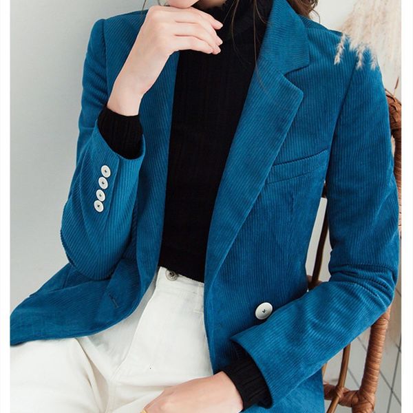 women's suits & blazers suit corduroy suit two colors double breasted slim ol early autumn elegant blazer with pockets fa r716, White;black
women's suits & blazers suit corduroy suit two colors double breasted slim ol early autumn elegant blazer with pockets fa r716, White;black