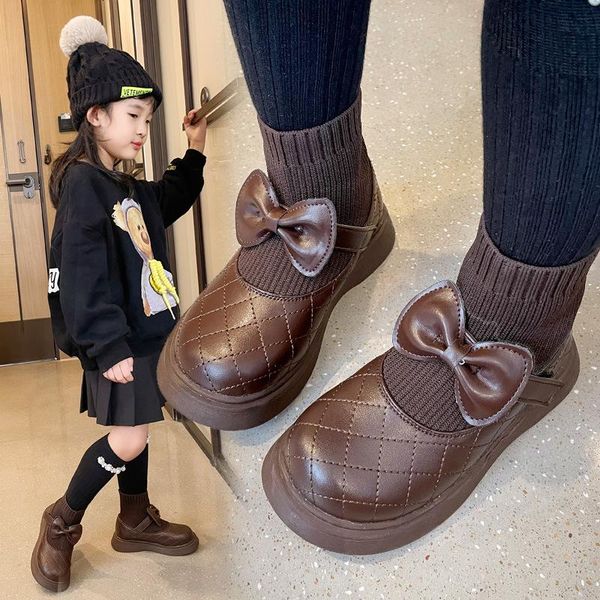 boots knit patchwork plaid bow pu leather girls british style plus velvet socks autumn 2021 children ankle, Black;grey
boots knit patchwork plaid bow pu leather girls british style plus velvet socks autumn 2021 children ankle, Black;grey