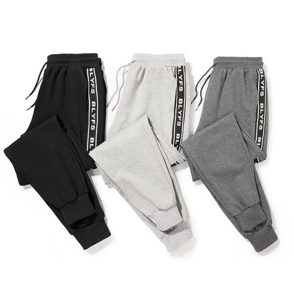 men's pants 2021 trendy sweatpants men loose trousers autumn sport comfortable fashion jogging 's brand length, Black
men's pants 2021 trendy sweatpants men loose trousers autumn sport comfortable fashion jogging 's brand length, Black