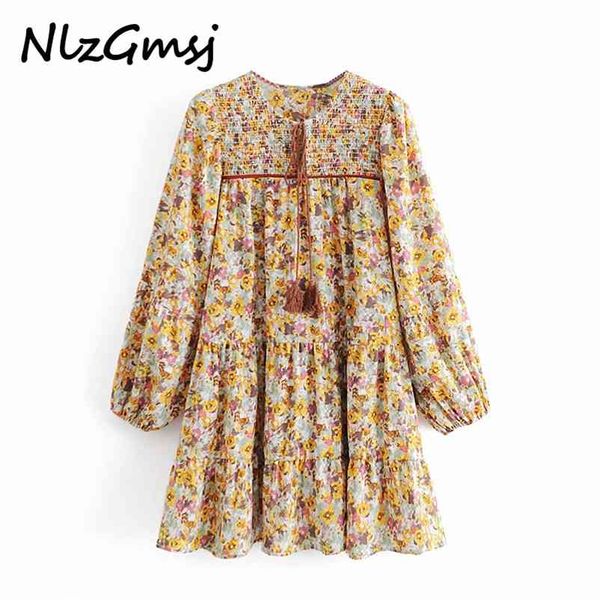 dress woman floral print mini women casual ruffle puff long sleeve es ladies kawaii ruched es 210628, Black;gray
dress woman floral print mini women casual ruffle puff long sleeve es ladies kawaii ruched es 210628, Black;gray