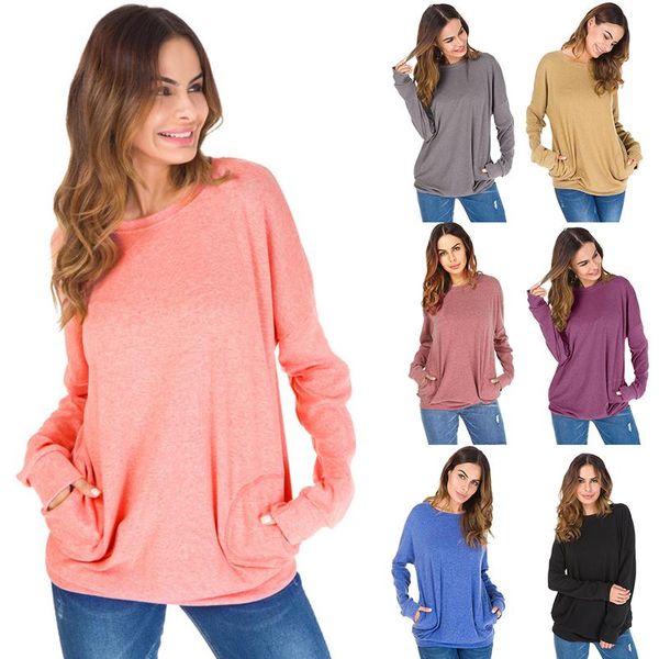 women's blouses & shirts 2021 autumn blouse shirt women long sleeve solid color casual loose track jumper tunic pocket blusas plus siz, White
women's blouses & shirts 2021 autumn blouse shirt women long sleeve solid color casual loose track jumper tunic pocket blusas plus siz, White