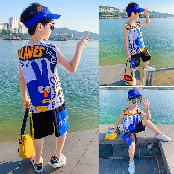 toddler kids boys clothes boy summer clothing sets sleevesless print shirt+ pant suits children clothing 6 8 10 12 years, White
toddler kids boys clothes boy summer clothing sets sleevesless print shirt+ pant suits children clothing 6 8 10 12 years, White