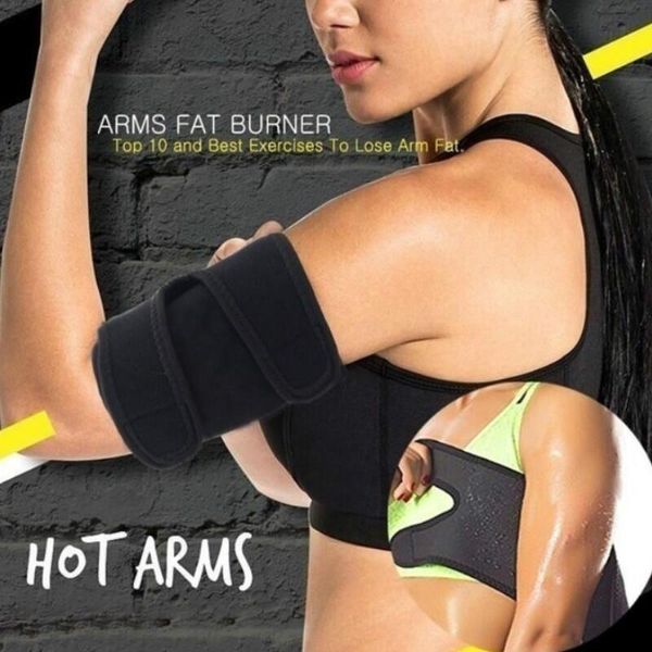 women's shapers 1 pair sauna slimmer arm pad women slimming control fat burning shaping trimmer sleeve anti cellulite armband, Black;white
women's shapers 1 pair sauna slimmer arm pad women slimming control fat burning shaping trimmer sleeve anti cellulite armband, Black;white