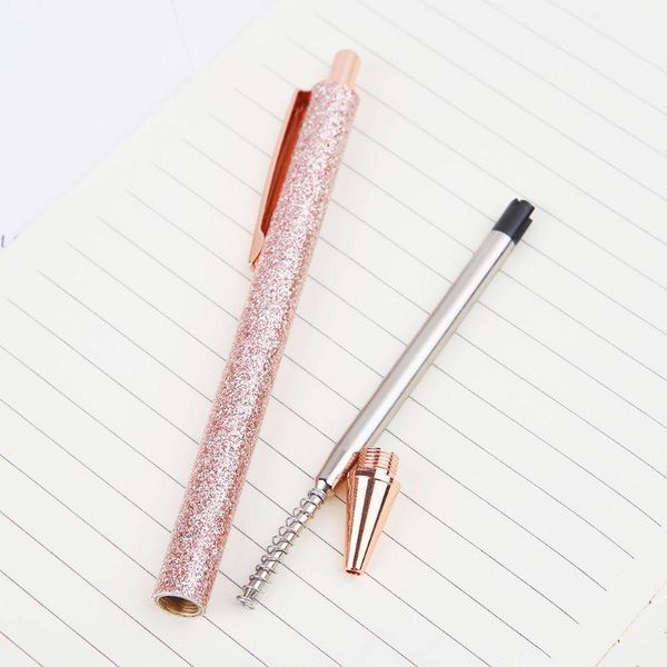 luxury metal ballpoint pen 1.0mm glitter oil flow pens office supplies school stationery 20cb, Blue;orange
luxury metal ballpoint pen 1.0mm glitter oil flow pens office supplies school stationery 20cb, Blue;orange