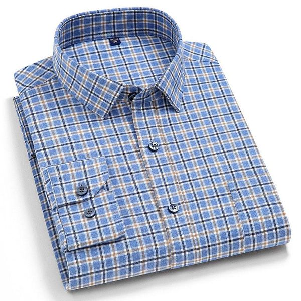 100% cotton men's long sleeve plaid shirts brushed thick soft leisure regular fit fashion checked men casual shirt, White;black
100% cotton men's long sleeve plaid shirts brushed thick soft leisure regular fit fashion checked men casual shirt, White;black