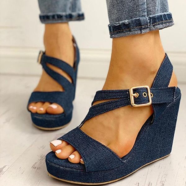 sandals women solid color wedge platform summer slip on ladies high heels shoes fashion open toe casual female footwear, Black
sandals women solid color wedge platform summer slip on ladies high heels shoes fashion open toe casual female footwear, Black