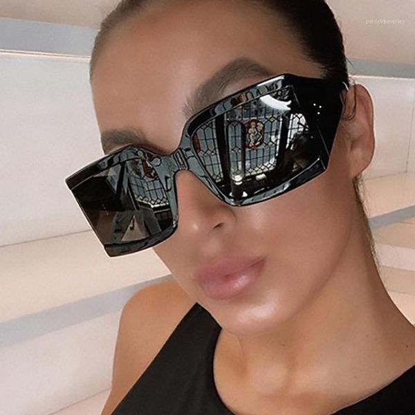 square sunglasses women oversized black luxury fashion men vintage big frame shades female glasses, White;black
square sunglasses women oversized black luxury fashion men vintage big frame shades female glasses, White;black