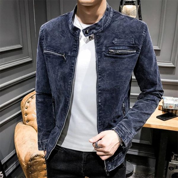 tang brand 2021 autumn winter new men's casual slim jacket solid color retro denim stand collar coat masculinity m-3xl yp5d, Black;brown
tang brand 2021 autumn winter new men's casual slim jacket solid color retro denim stand collar coat masculinity m-3xl yp5d, Black;brown