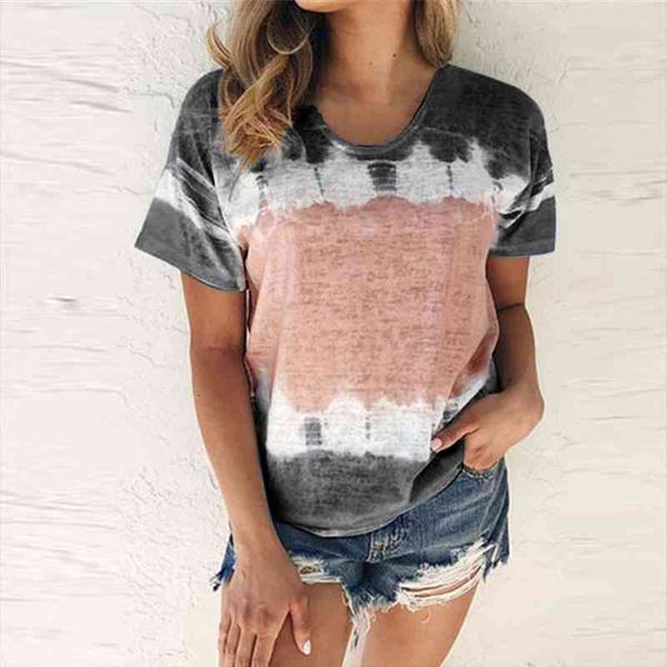 summer womens color block tie-dye patchwork crew-neck tunic shirts casual tee s-5xl ladies blusas, White
summer womens color block tie-dye patchwork crew-neck tunic shirts casual tee s-5xl ladies blusas, White
