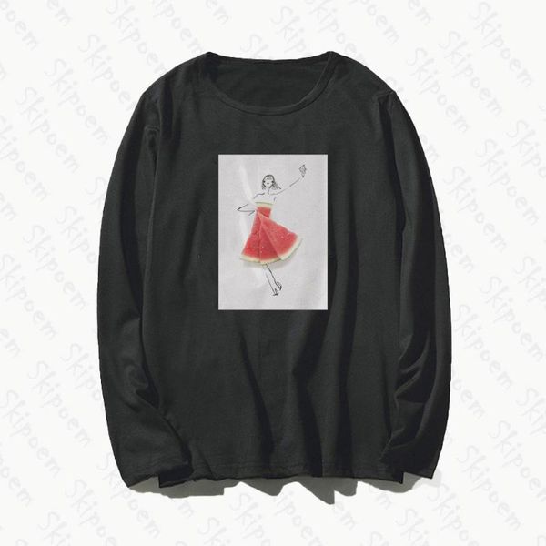 women's t-shirt fruit art minimalistic watermelon girl tshirt women tumblr aesthetic vintage long sleeve plus size cotton tees streetwe, White
women's t-shirt fruit art minimalistic watermelon girl tshirt women tumblr aesthetic vintage long sleeve plus size cotton tees streetwe, White