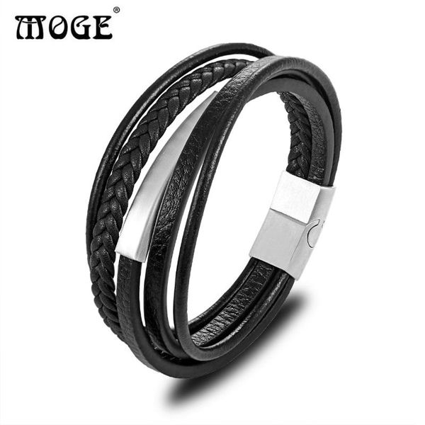 charm bracelets moge trendy men genuine leather bracelet for multilayer magnet handmade bangles gift cool boys, Golden;silver
charm bracelets moge trendy men genuine leather bracelet for multilayer magnet handmade bangles gift cool boys, Golden;silver