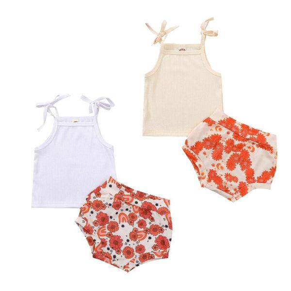 clothing sets citgeesummer 0-24m toddler baby girl 2pcs set bows straps sleeveless orange floral print shorts, White
clothing sets citgeesummer 0-24m toddler baby girl 2pcs set bows straps sleeveless orange floral print shorts, White
