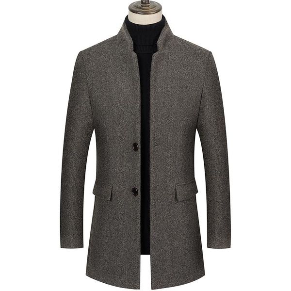 men's wool & blends woolen coats men/autumn and winter plus velvet thickening large size stand-up collar warm business jacket 4xl, Black
men's wool & blends woolen coats men/autumn and winter plus velvet thickening large size stand-up collar warm business jacket 4xl, Black