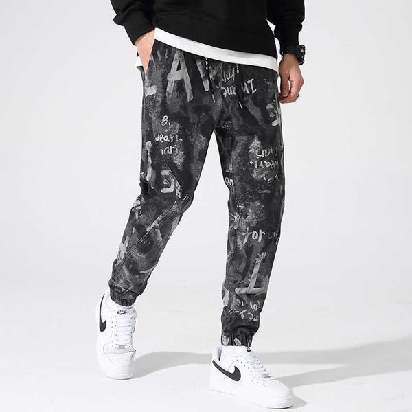 men's jeans autumn fashion hip hop streetwear print casual stretched denim jogger pants male baggy harem jean trousers 8xl gzo3, Blue
men's jeans autumn fashion hip hop streetwear print casual stretched denim jogger pants male baggy harem jean trousers 8xl gzo3, Blue