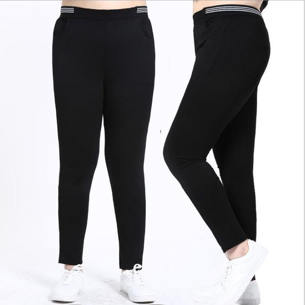 women's pants & capris 10xl plus size women 2021 arrival high waist striped patchwork elastic elegant office wear pencil hj791, Black;white
women's pants & capris 10xl plus size women 2021 arrival high waist striped patchwork elastic elegant office wear pencil hj791, Black;white