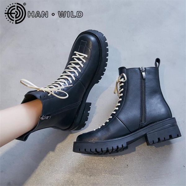 boots women's genuine leather ankle female casual shoes ladies lace up mid heel short zipper motorcycle, Black
boots women's genuine leather ankle female casual shoes ladies lace up mid heel short zipper motorcycle, Black
