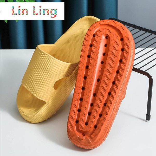 slippers trend thick platform home bathroom women 4cm heel ladies summer shoes non-slip bedroom eva couples slides, Black
slippers trend thick platform home bathroom women 4cm heel ladies summer shoes non-slip bedroom eva couples slides, Black