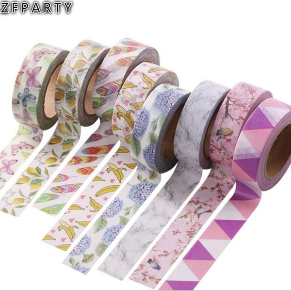 zfparty 15mm*10m new flowers fruits adhesive tape for scrapbooking diy craft sticky deco masking japanese paper washi tape
zfparty 15mm*10m new flowers fruits adhesive tape for scrapbooking diy craft sticky deco masking japanese paper washi tape