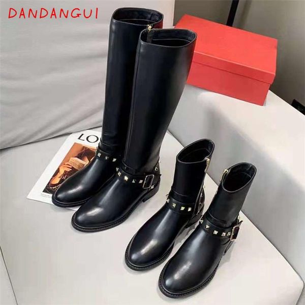 boots rock rivet punk designer women's motorcycle autumn winter female shoes handmade genuine leather ladies, Black
boots rock rivet punk designer women's motorcycle autumn winter female shoes handmade genuine leather ladies, Black