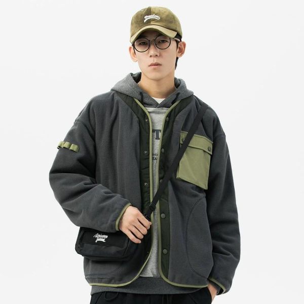 men's jackets houzhou baseball winter jacket men college cargo coat man sweatshirts kpop clothes streetwear hip hop harajuku, Black;brown
men's jackets houzhou baseball winter jacket men college cargo coat man sweatshirts kpop clothes streetwear hip hop harajuku, Black;brown